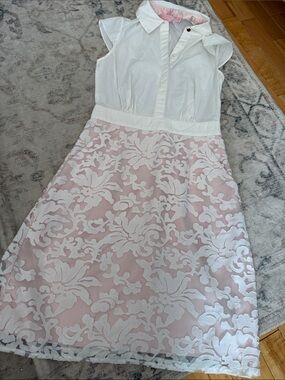 ted baker lace dress mini 1